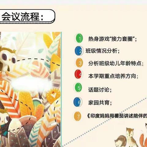 2019-2020学年度中四班体验式家长会——遇见孩子，遇见更好的自己。