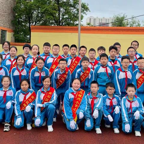 城内小学6.9中队升国旗仪式《防灾减灾，你我时刻牢记》