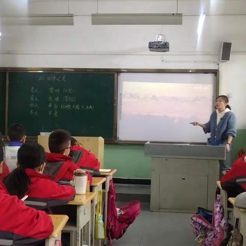 教研之花，粲然绽放--虎胜街小学语文“一人一课”教研活动