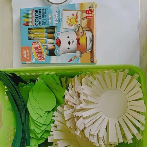 小班美术（向日葵）