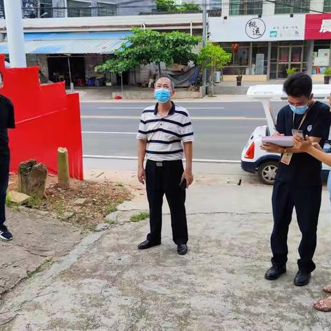 那大镇联合横岭村委会开展百日安全生产隐患大排查与学生住宿点安全隐患排查行动