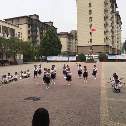 蒲东街道实验小学学生课间操比赛如期进行