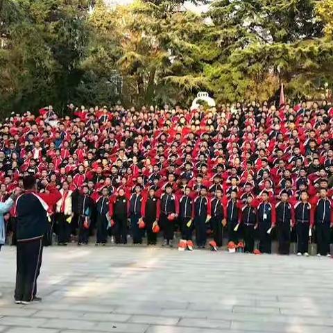 寿光现代中学东校区七年级七班研学行