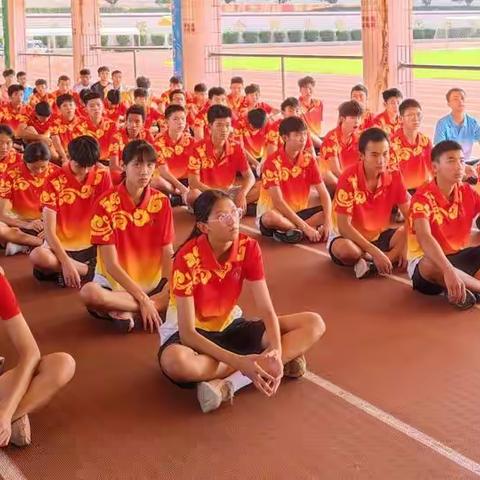 学院训练竞赛处组织田径队全体人员召开赛风赛纪暨反兴奋剂宣传教育大会