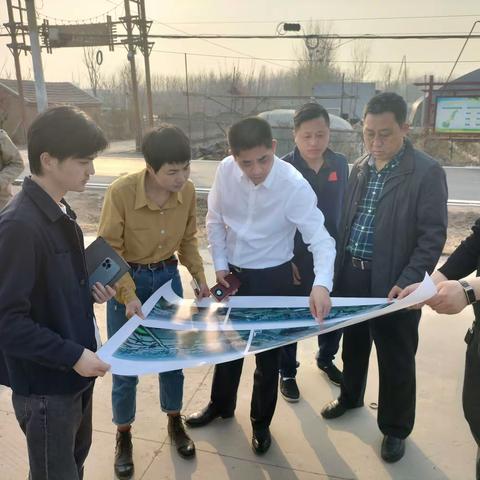 区农业农村局于桂亭局长到玉清湖调研先行区建设和土地整治工作