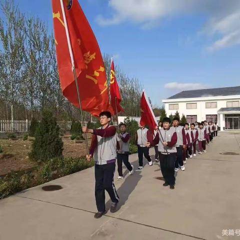 润雨清明节、缅怀先烈情－－广宗县第三中学开展“我们的节日·清明”系列活动