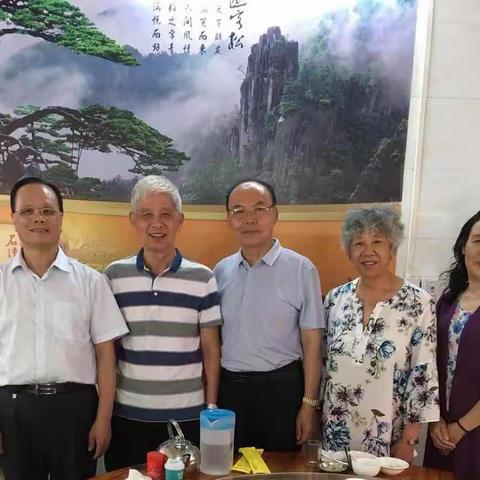 阔别四十年，部分教育学院同学相会清远