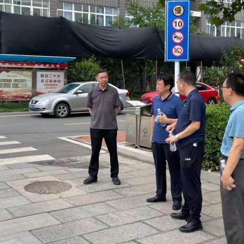 齐晓兵副局长带队暗访检查学校建城工作