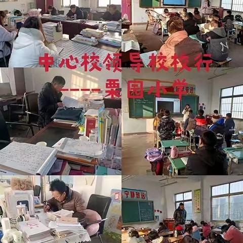 安字营镇中心校教学管理校校行——栗园小学