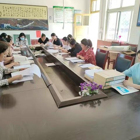 常规备课  计划先行--温集小学开学初语文教学计划分享会