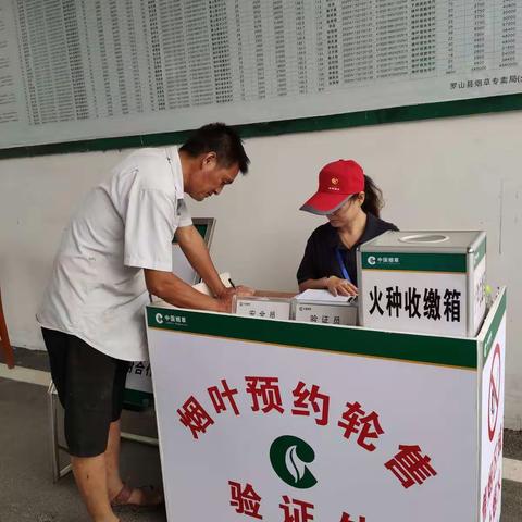 信阳市罗山县楠杆烟站严格规范、精心准备、认真备战顺利打响2020年全省烟叶收购“第一枪”