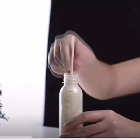 幼儿居家生活指导-科学活动筷子提米