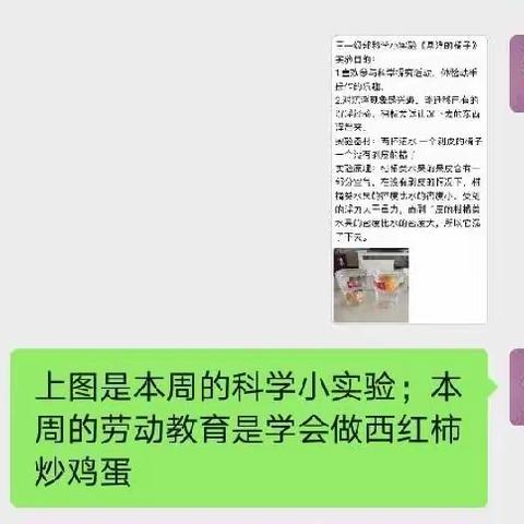 单县经济开发区实验小学三一级部第13周科学小实验——悬浮的橘子