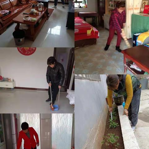 清洁家园带头人   妇联干部在行动