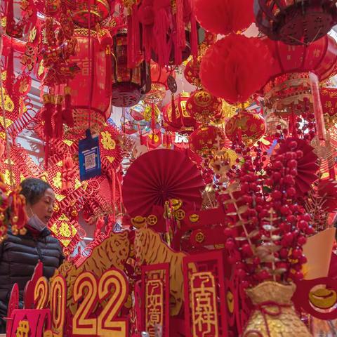 虎头虎脑迎壬寅——打卡豫园九曲桥周边