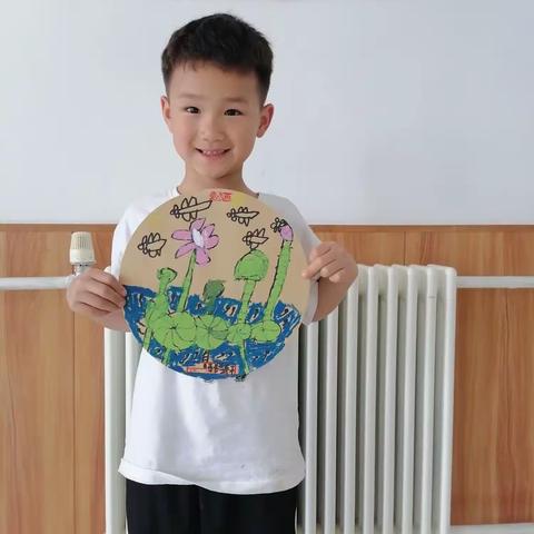 锦程二幼大二班童心童画作品展