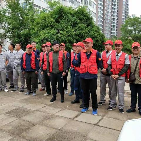 520大爱献社区，创城在路上 东源热力公司包保活动记录