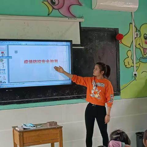 疫情防控，从我做起 --石坝幼儿园疫情防控宣传活动