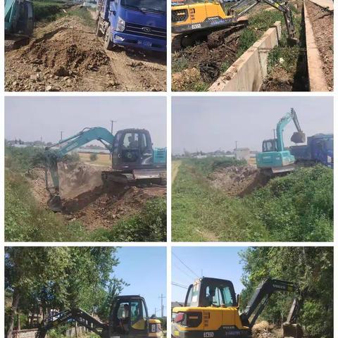 孝敬镇孝敬村开展河道整治工作，造福百姓