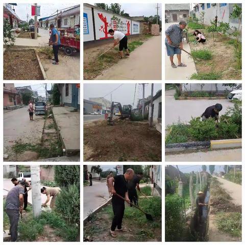 孝敬镇各村开展村庄清洁行动