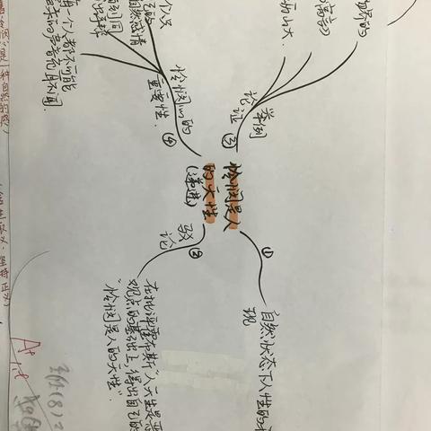 高二8班思维导图优秀作业选送