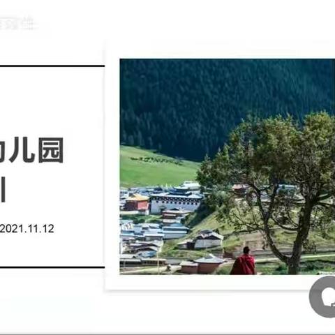 【学无止境  你我同行】合作市教育局2021年学前教育专题培训－－《集体教学活动时效性》