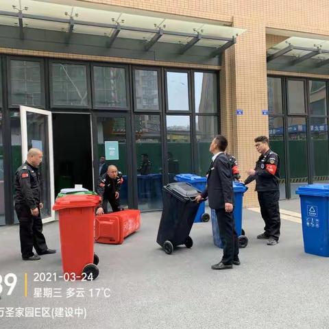 万圣家园E区2021年3月24号工作动态