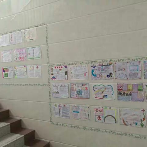 珍爱生命专题手抄报会展