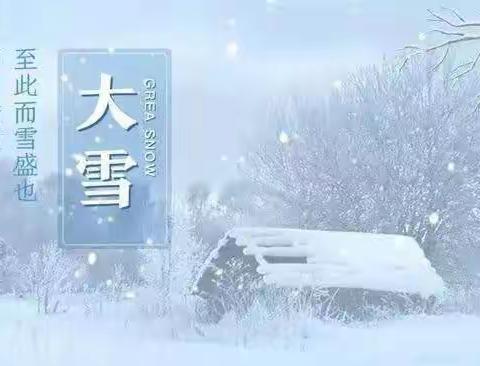 二十四节气❄️大雪 –苏州工业园区外国语学校徐州开发区幼儿园