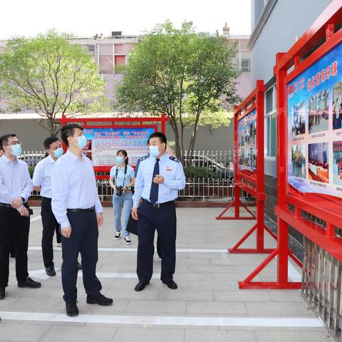 黄巍书记一行莅临洪洞县税务局调研党史学习教育开展情况