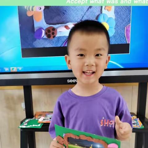 锦界一幼小四班刘奕卓小朋友快乐时光