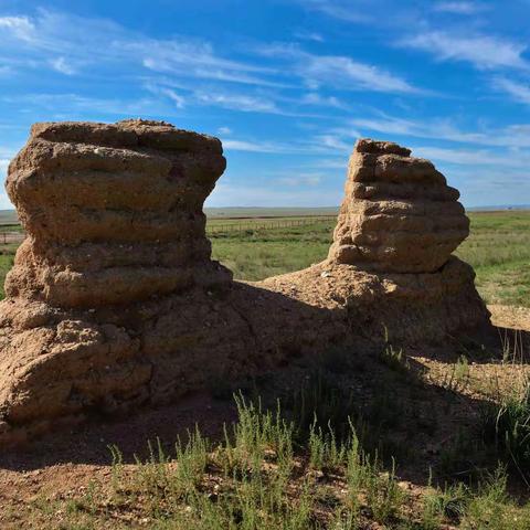 内蒙草原游之《敖伦苏木古城遗址》