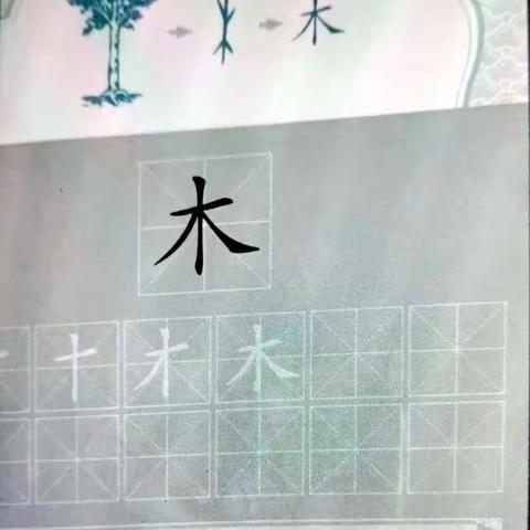 【能力作风建设年.德育活动】我爱汉字--木