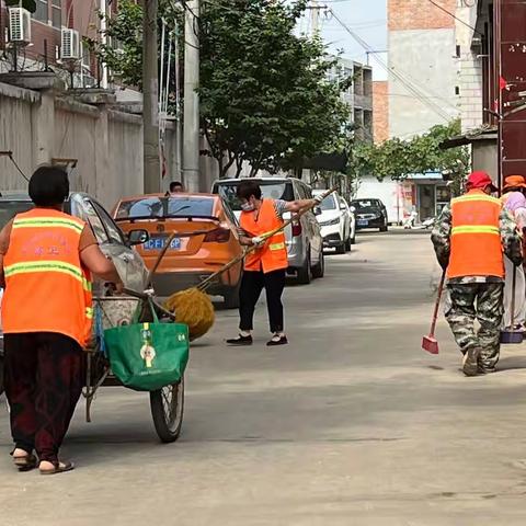 洛龙区科技园办事处“对标先进促提升，强力推进人居环境整治工作！”