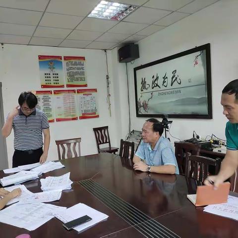 符兰平县长检查指导南林乡2020年脱贫攻坚大比武筹备工作