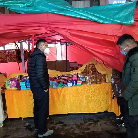 漾月街道开展烟花爆竹销售旺季“打非治违”专项治理行动。