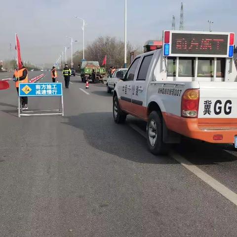 做好110国道张宣公路施工现场交通疏导及安全防护工作