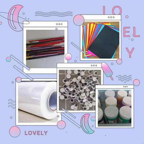 泗阳县穿城镇张家圩小学附属幼儿园小二班美工馆活动:多彩的小怪兽