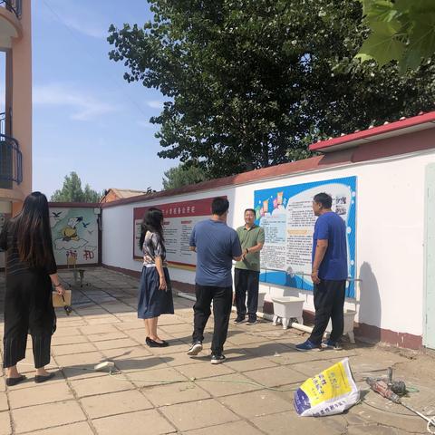 盛夏蓄力积极迎检·不忘初心砥砺前行——张各庄小学迎接区教体局履职评价和语言文字双检查