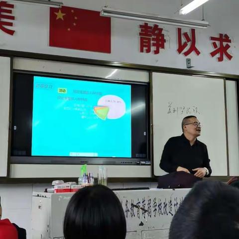 落实课程改革  提升教学能力——七里坪中学课改活动