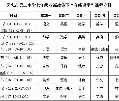 吴忠三中——“停课不停学，我们在行动”音乐组线上教学