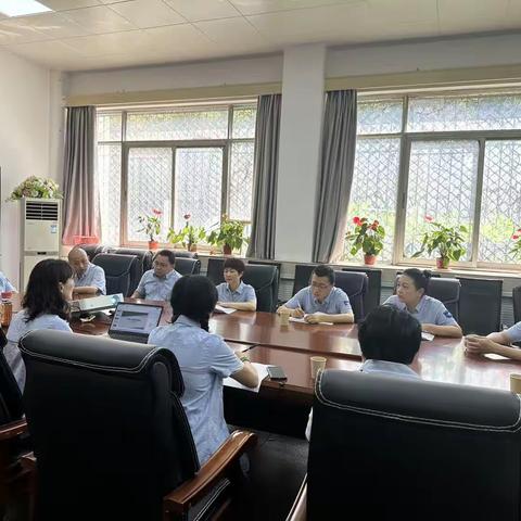 上下同心齐聚力 锚定目标不放松--记硚口营业所户表三室班组例会
