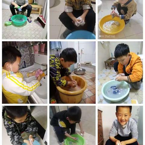 一年级组劳动综合实践活动——洗袜子和系鞋带