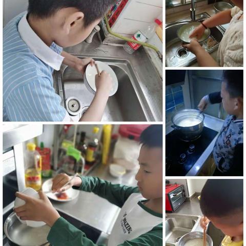学习煮稀饭——杨凌高新第二小学二年级组劳动实践活动