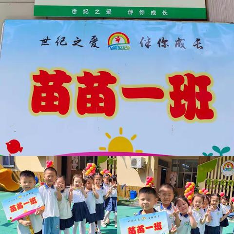 九月，你好！——新世纪幼儿园苗苗一班