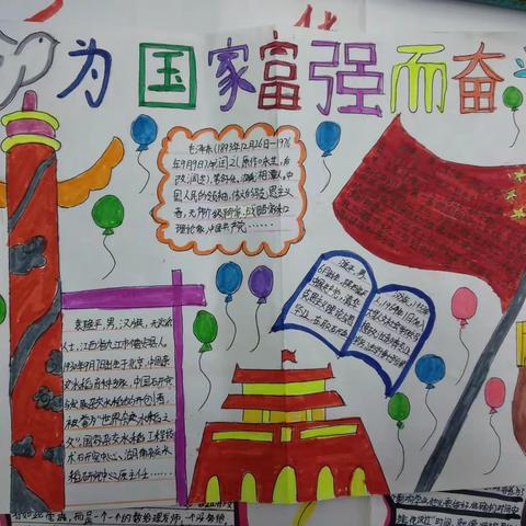 班级手抄报优秀作品展示