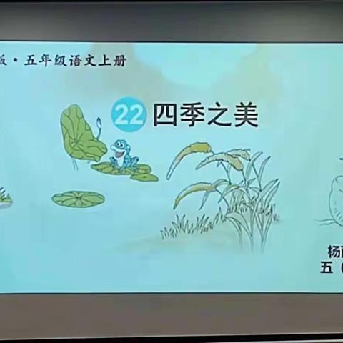 展课堂风采，促新秀成长！
