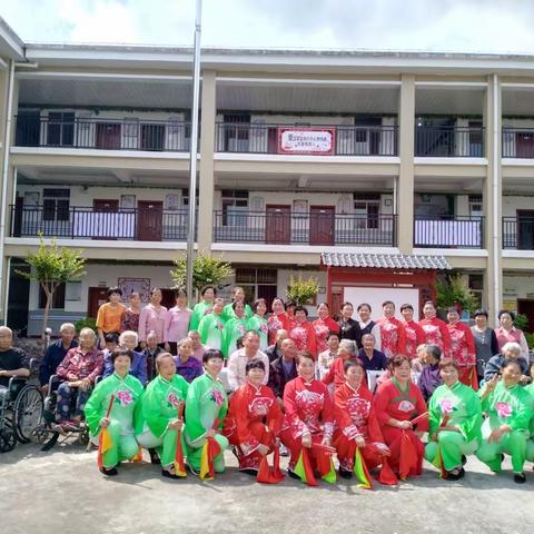 慰问嵩溪养老院