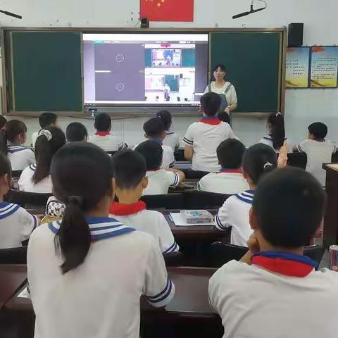 共享专递课堂 同品艺术之美— —新乡市凤泉区耿庄小学专递课堂活动