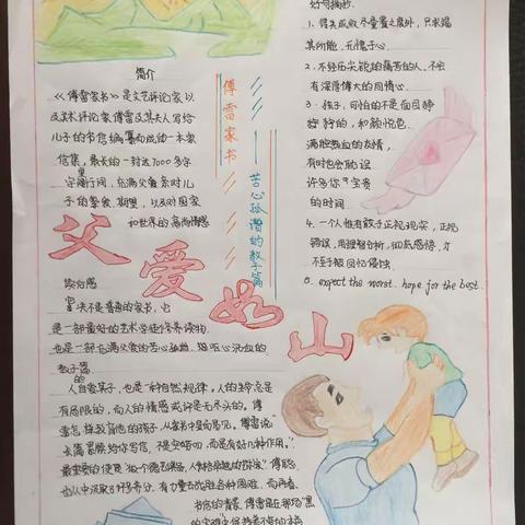 《傅雷家书》文配画八六优秀作业展示